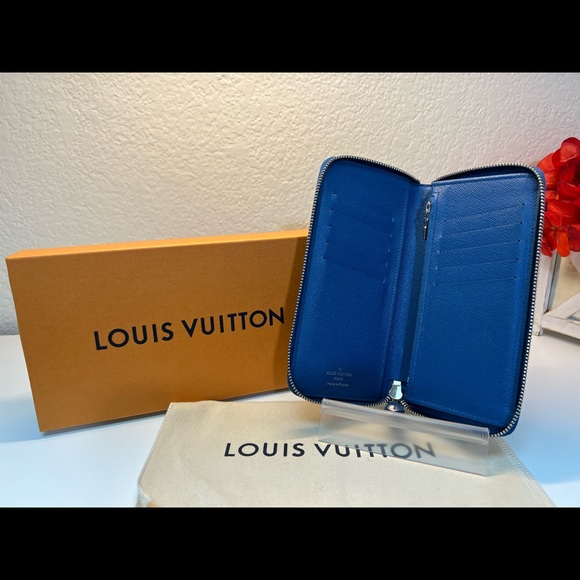 Louis Vuitton Damier Graphite Blue Vasco Wallet - Picture 3 of 12